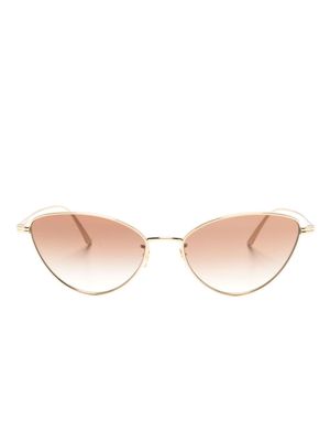 Oliver Peoples 1998C cat-eye frame sunglasses - Gold
