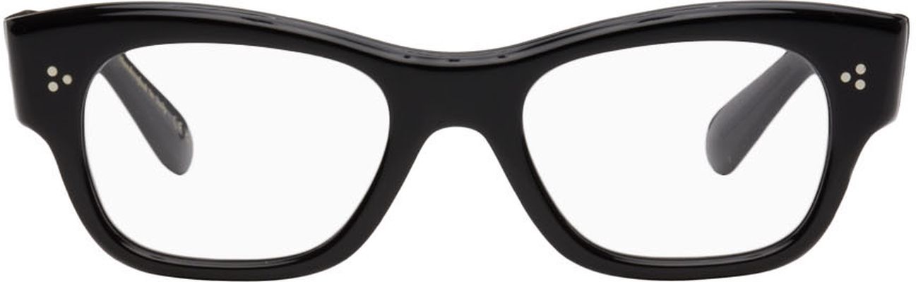 Oliver Peoples Black Stanfield Glasses