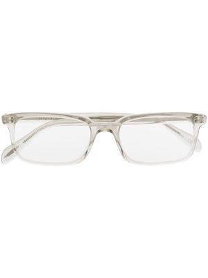 Oliver Peoples Denison square-frame glasses - Grey