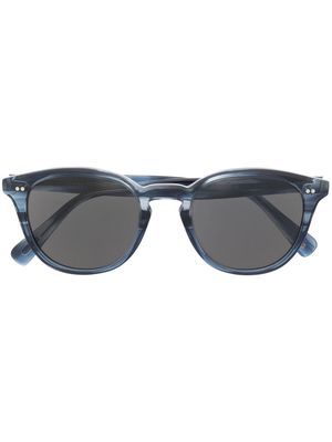 Oliver Peoples Desmon square-frame sunglasses - Blue