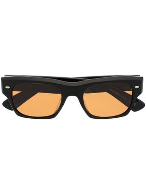 Oliver Peoples Kasdan rectangle-frame sunglasses - Black
