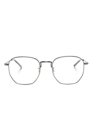 Oliver Peoples Kierney geometric-frame glasses - Grey