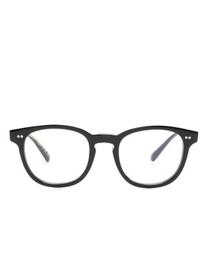 Oliver Peoples Kisho square-frame glasses - Black