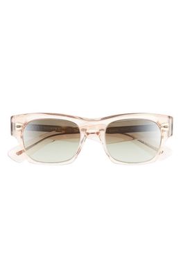 Oliver Peoples Mega 53mm Square Sunglasses in Rose Gold