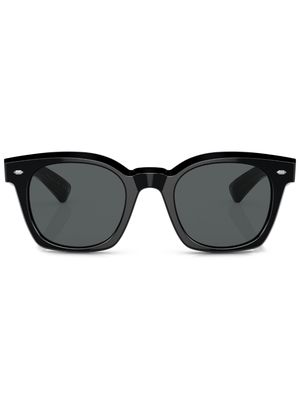 Oliver Peoples Merceaux square sunglasses - 1492P2 Black