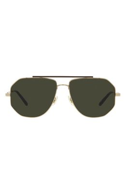 Oliver Peoples Moraldo 59mm Irregular Sunglasses in Dark Green