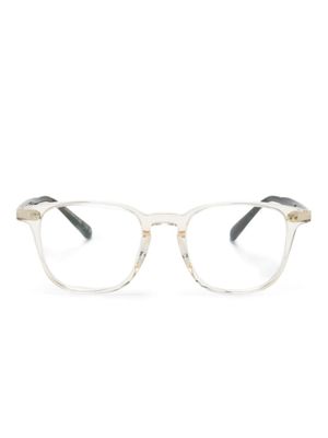 Oliver Peoples Nev square-frame glasses - Brown