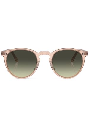 Oliver Peoples O'Malley round-frame sunglasses - 1758BH Champagne Quartz