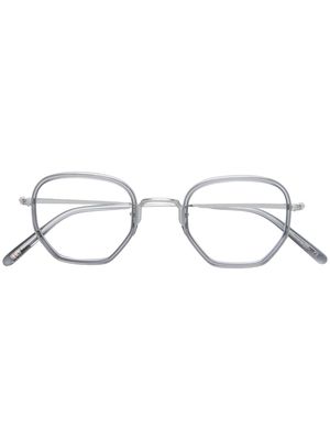 Oliver Peoples OP-40 30th frame glasses - Metallic