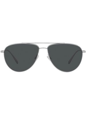Oliver Peoples OV1301S Disoriano pilot-frame sunglasses - Silver