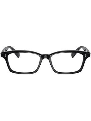 Oliver Peoples rectangle-frame glasses - Black