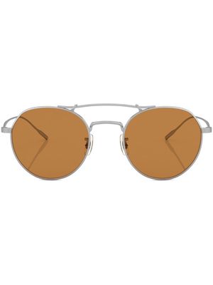 Oliver Peoples Reymont round-frame sunglasses - 503653 Silver