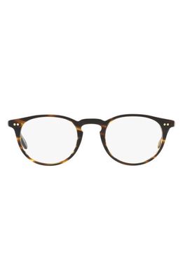Oliver Peoples Riley 47mm Phantos Optical Glasses in Coco