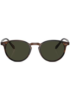 Oliver Peoples Riley round-frame sunglasses - 1724P1 Tuscany Tortoise