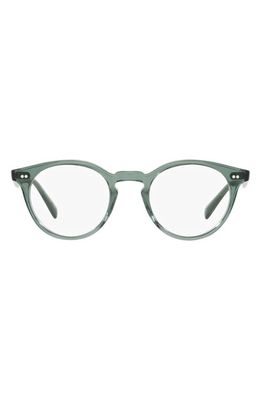 Oliver Peoples Romare 48mm Phantos Optical Glasses in Dark Green