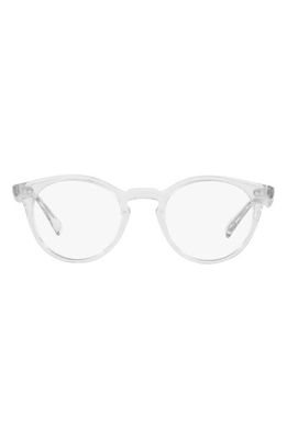 Oliver Peoples Romare 48mm Phantos Optical Glasses in Transparent
