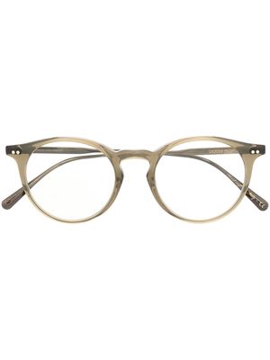 Oliver Peoples round-frame glasses - Green
