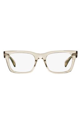 Oliver Peoples Ryce 51mm Square Optical Glasses in Grey
