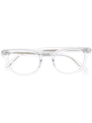 Oliver Peoples Sheldrake round-frame glasses - Neutrals