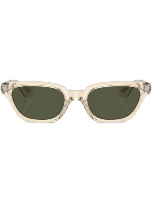 Oliver Peoples transparent cat-eye frame sunglasses - 109452 BUFF