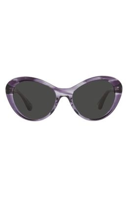 Oliver Peoples Zarene 55mm Butterfly Sunglasses in Purple