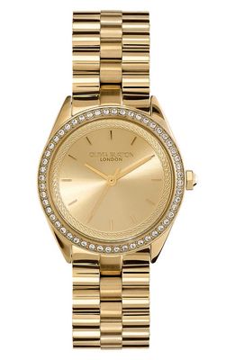 Olivia Burton Bejewelled Bracelet Watch, 34mm in Gold 