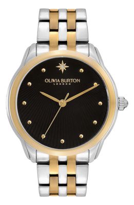 Olivia Burton Celestial Starlight Bracelet Watch, 36mm in Black 