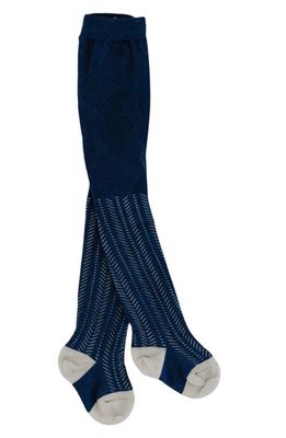 Olivia J Kids' Axis Tights in Blue