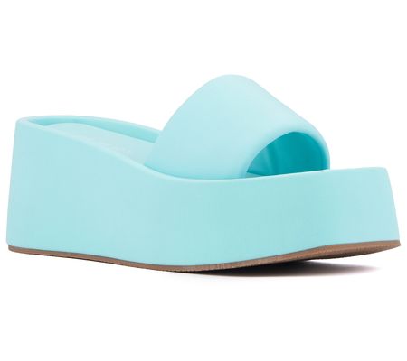 Olivia Miller Women's Uproar Wedge Sandal