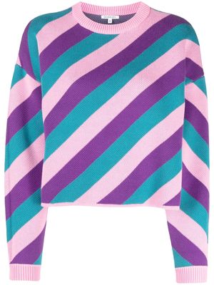 Olivia Rubin Micky striped cotton jumper - Multicolour