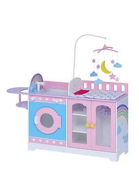 Olivia's Little World Classic 6-In-1 Baby Doll Changing Station