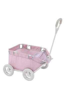 OLIVIAS LITTLE WORLD Teamson Kids Olivia's Little World Baby Doll Wagon in Pink