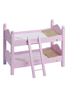 Olivia's Little World Twinkle Stars Double Bunk Doll Bed