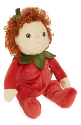 Olli Ella Dinky Dinkums Forest Friends 'Polly Pointsettia' Plush Doll in Polly Poinsettia