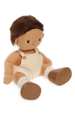 Olli Ella Dinky Dinkums 'Sprout' Plush Doll in Brown Multi
