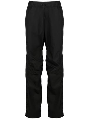 Olly Shinder logo-print drawstring trousers - Black