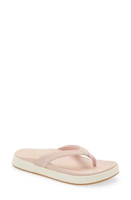 OluKai Nua Pio Flip Flop in Pink Clay/Pink Clay