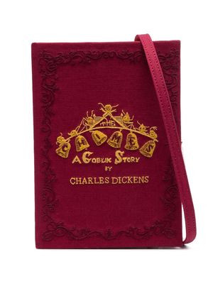 Olympia Le-Tan Charles Dickens clutch bag - Red