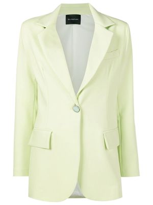 Olympiah single-breasted tailored blazer - Green