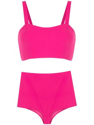 Olympiah square-neck bikini set - Pink