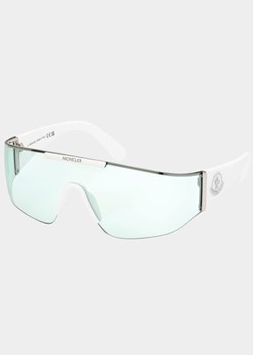 Ombrate Metal Shield Sunglasses
