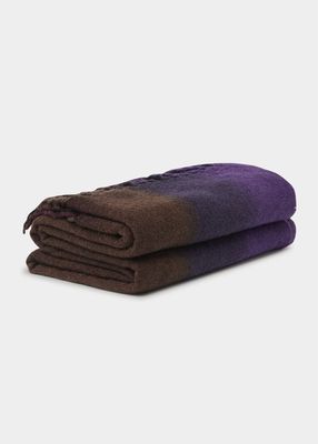 Ombre Astra Cashmere-Blend Throw