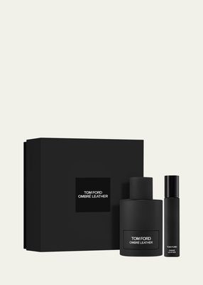 Ombre Leather Eau De Parfum Set with Travel Spray
