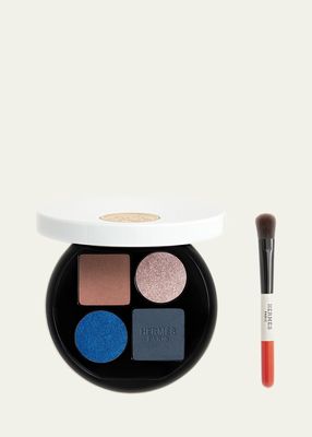 Ombres d'Hermes Eyeshadow Quartet, 04 Ombres Marines