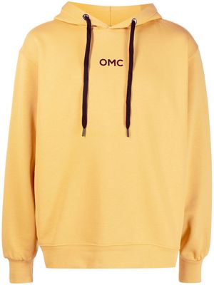 Omc logo-print hoodie - Yellow