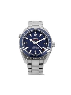 OMEGA 2015 pre-owned Seamaster Planet Ocean 42mm - Blue