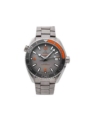 OMEGA 2018 pre-owned Seamaster Planet Ocean 600m 43.5mm - Grey