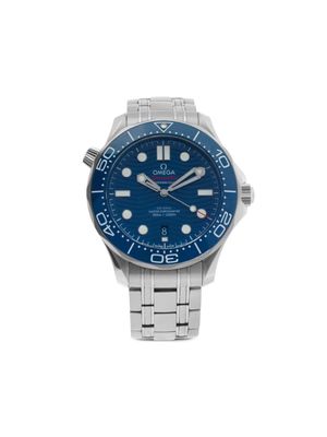 OMEGA 2020s pre-owned Seamaster Diver 42mm - Blue