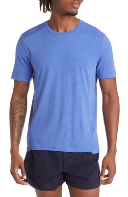 On Active-T Performance Running T-Shirt in Cobalt