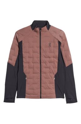 On Climate Water Resistant Performance Jacket in Grape/Black